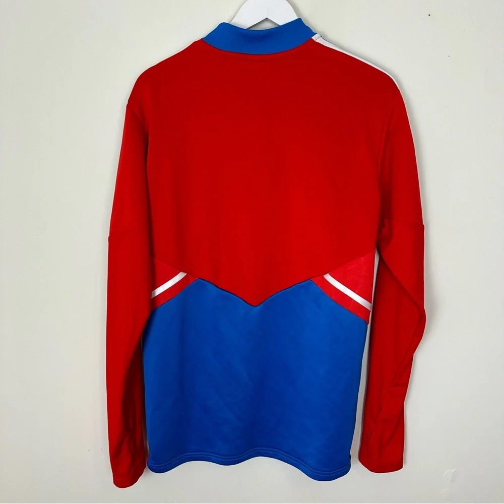Adidas Bayern Munich 1/4 Zip Top Long Sleeve 2022-23 - Picture 5 of 8